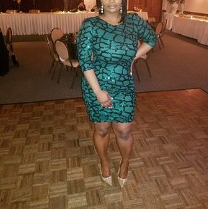 Size 10 Boho Midi Dress